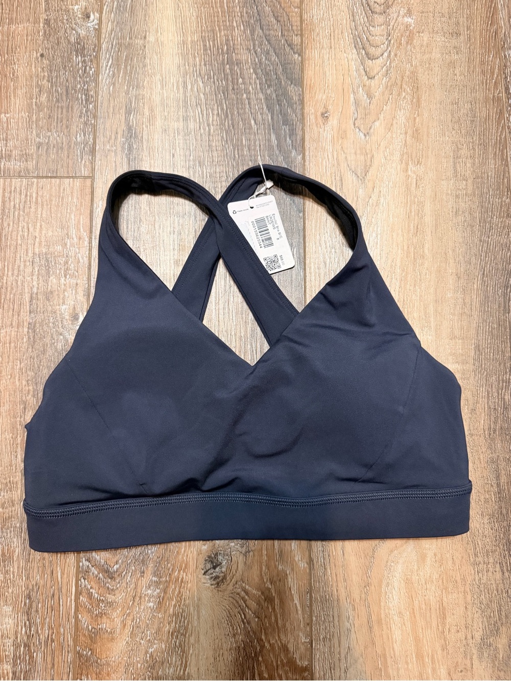 lululemon athletica Navy Cross-Back Light Support Sports Bralette